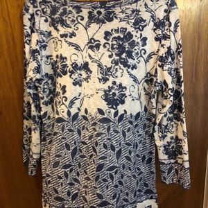 DAVID CLINE XL floral top